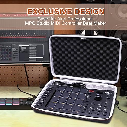 Miniatura 2 de LTGEM - Funda compatible con Akai Professional MPC Studio MIDI Controller Beat Maker (solo funda)