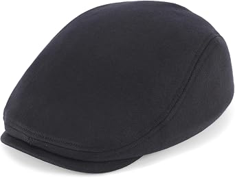 Men's Classic Newsboy Cap Cotton Flat Ivy Irish Cap Fitted Gatsby Driving Cabbie Hat Flat Winter Golf Hats
