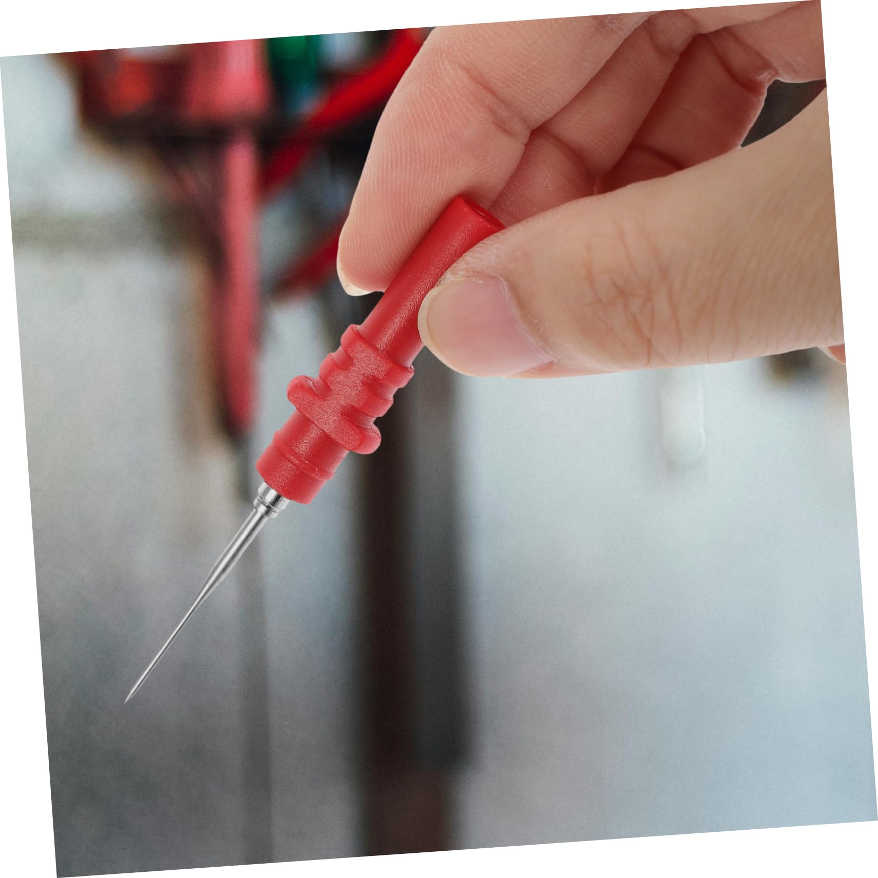 4sets Probes per Test di Isolamento Auto di Strumenti di Riparazione e Diagnostica Elettrica Probe Punta Sottile per Test Non Distruttivi di Circuiti e Cavi