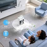 Portable Air Conditioner, 3 Speeds, 3 Mist Settings, 1100ml XL Water Tank, 2~8h Timer, Air Conditioner Portable, Personal Small Mini Air Conditioner Cooling Fan for Room Bedroom