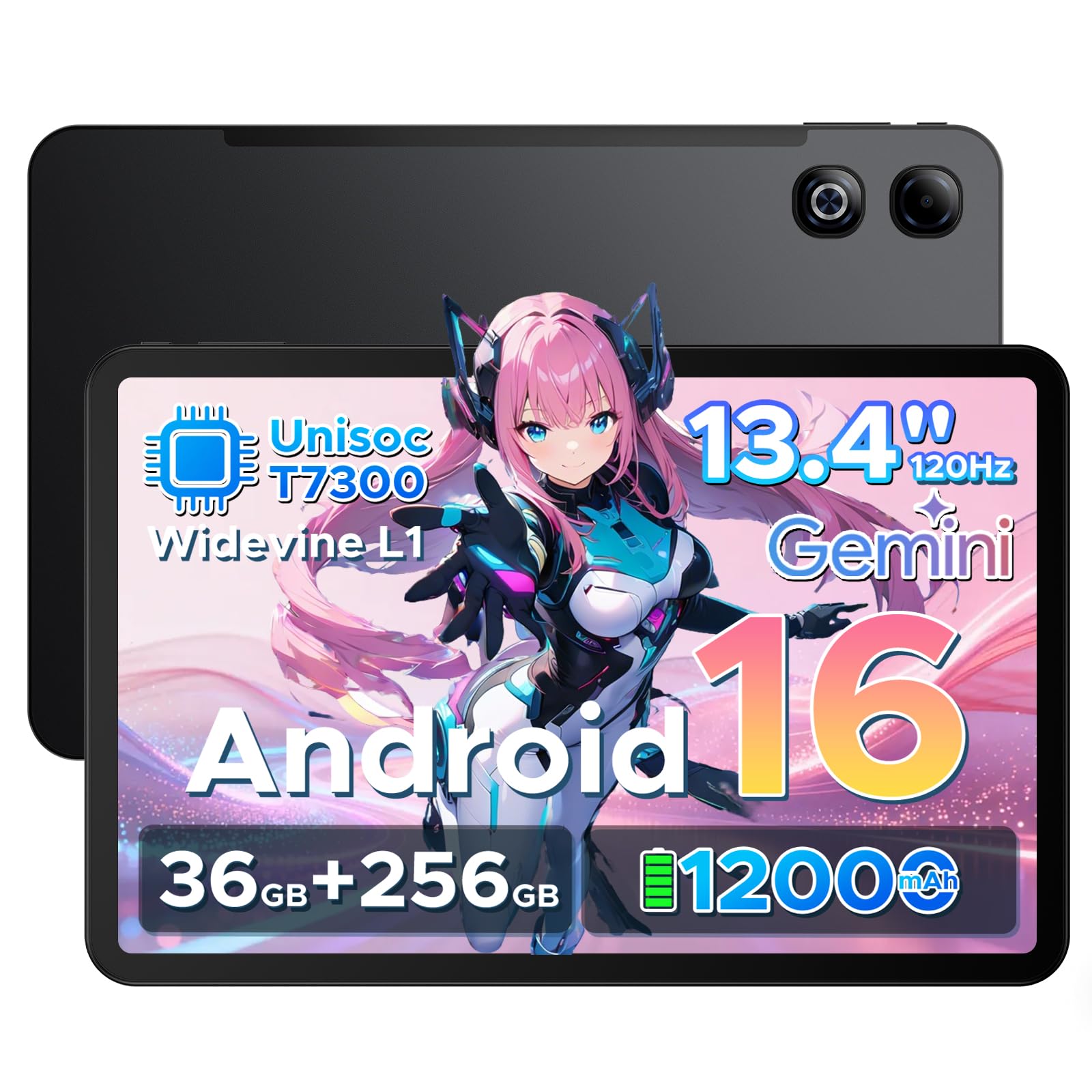 Android16GoogleGemini搭載 Amazon.co.jp: U13 Pro Android 16 タブレット 13.4インチ 2.4K大画面
