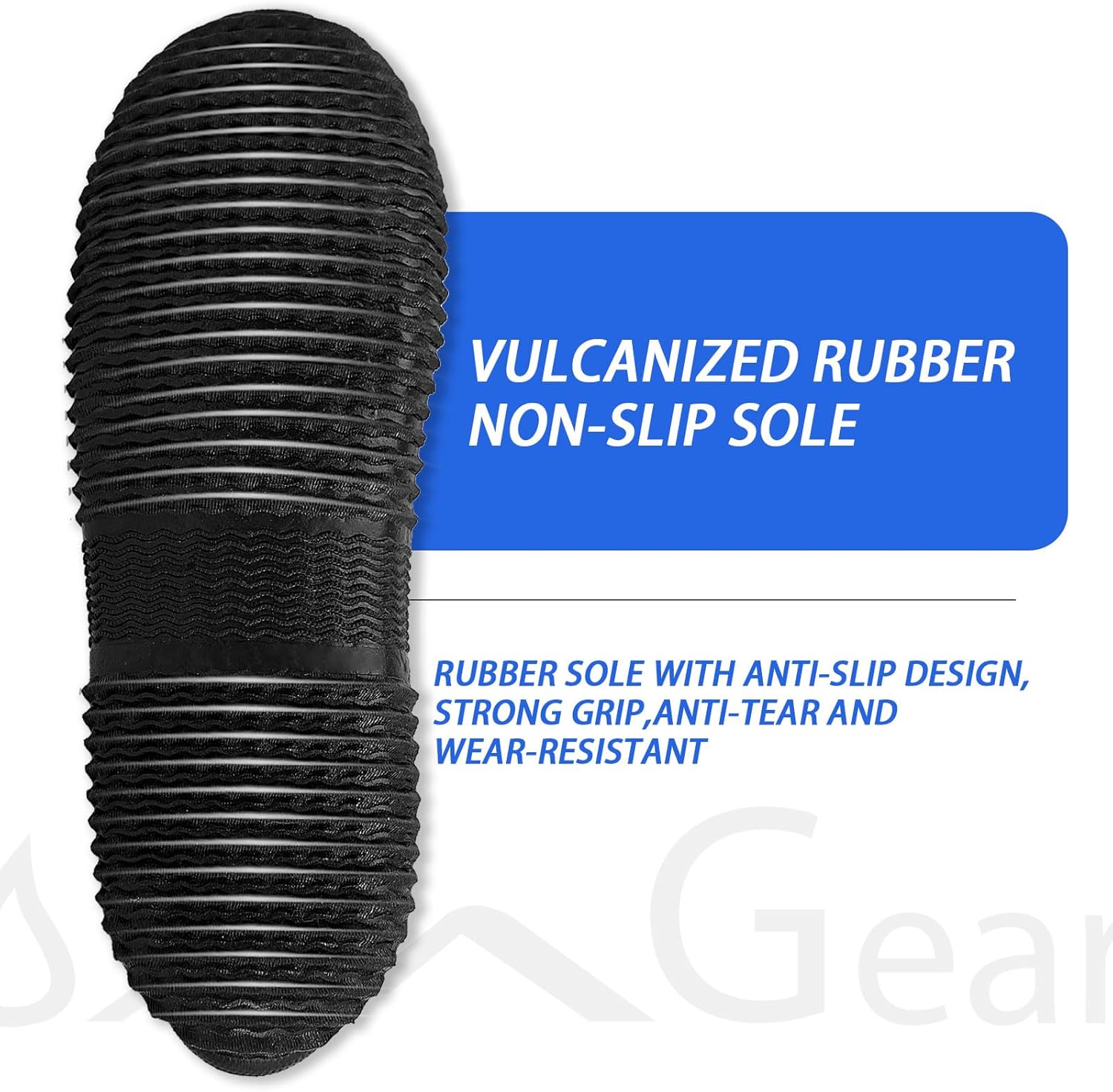 OMGear Neoprene Diving Boots 3mm 5mm Water Boots Dive Fins Booties with Rubber Sole Snorkeling Gear Surfing Scuba