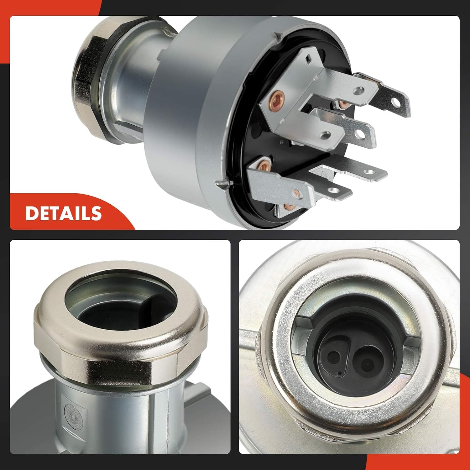 A-Premium Ignition Lock Cylinder Compatible with Kenworth Vehicles - T300, T400