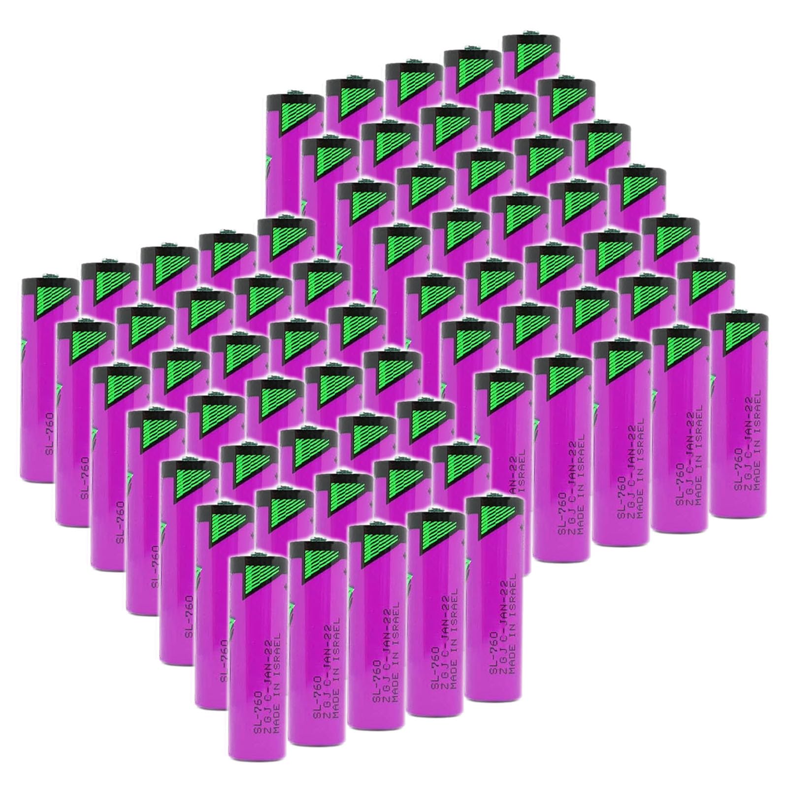 70 Pack 3 6V 2200mAh SL-760 AA Lithium Battery for Tadiran SL 760 s PLC Battery