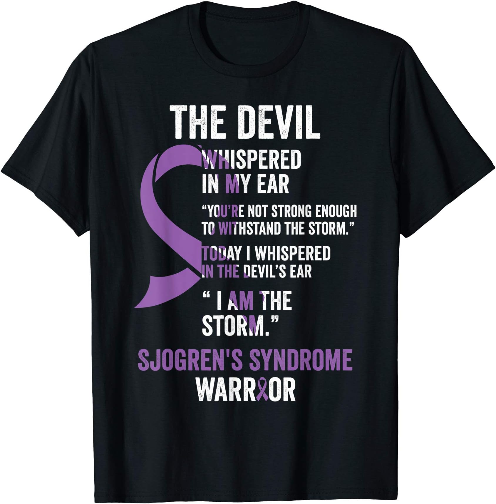 Sjogrens Syndrome Awareness Ribbon T Shirts