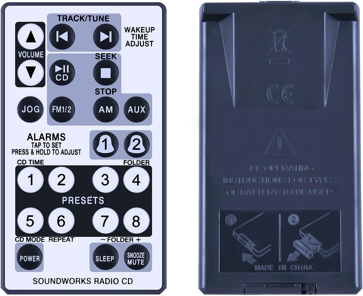 New Replacement Remote Control Compatible for Cambridge