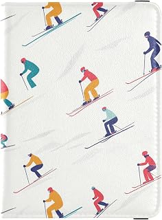 Skipass- und Impfkartenhalter, Kombi-Reisepasshülle mit Impfkartenschlitz, Reise