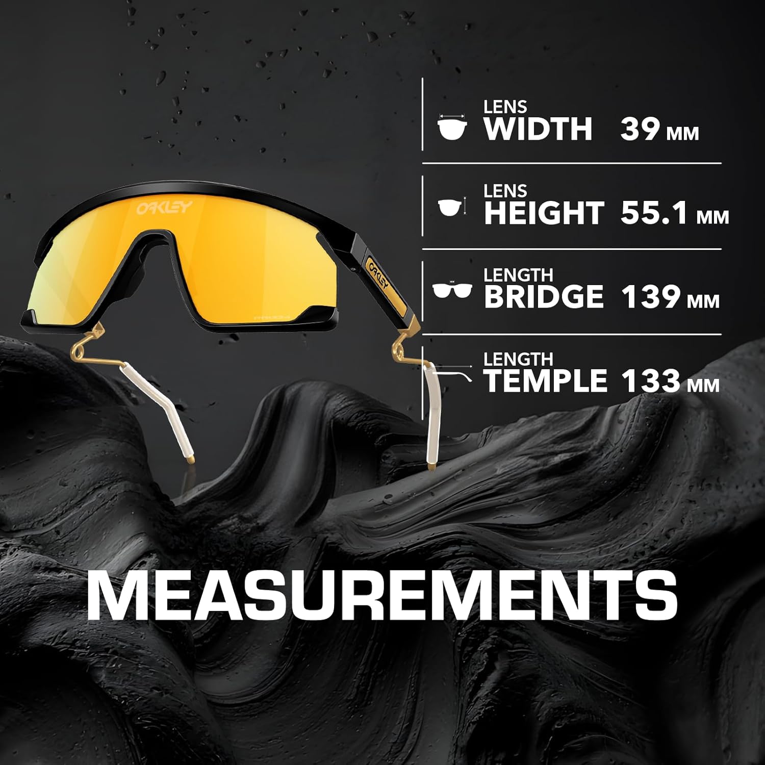 Oakley BXTR OO9237 RECTANGLE Shape Sunglasses With Official Eyewear Kit