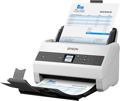 Miniatura 7 de Epson Workforce DS-970 Sheetfed Scanner - 600 dpi Óptico, Color blanco