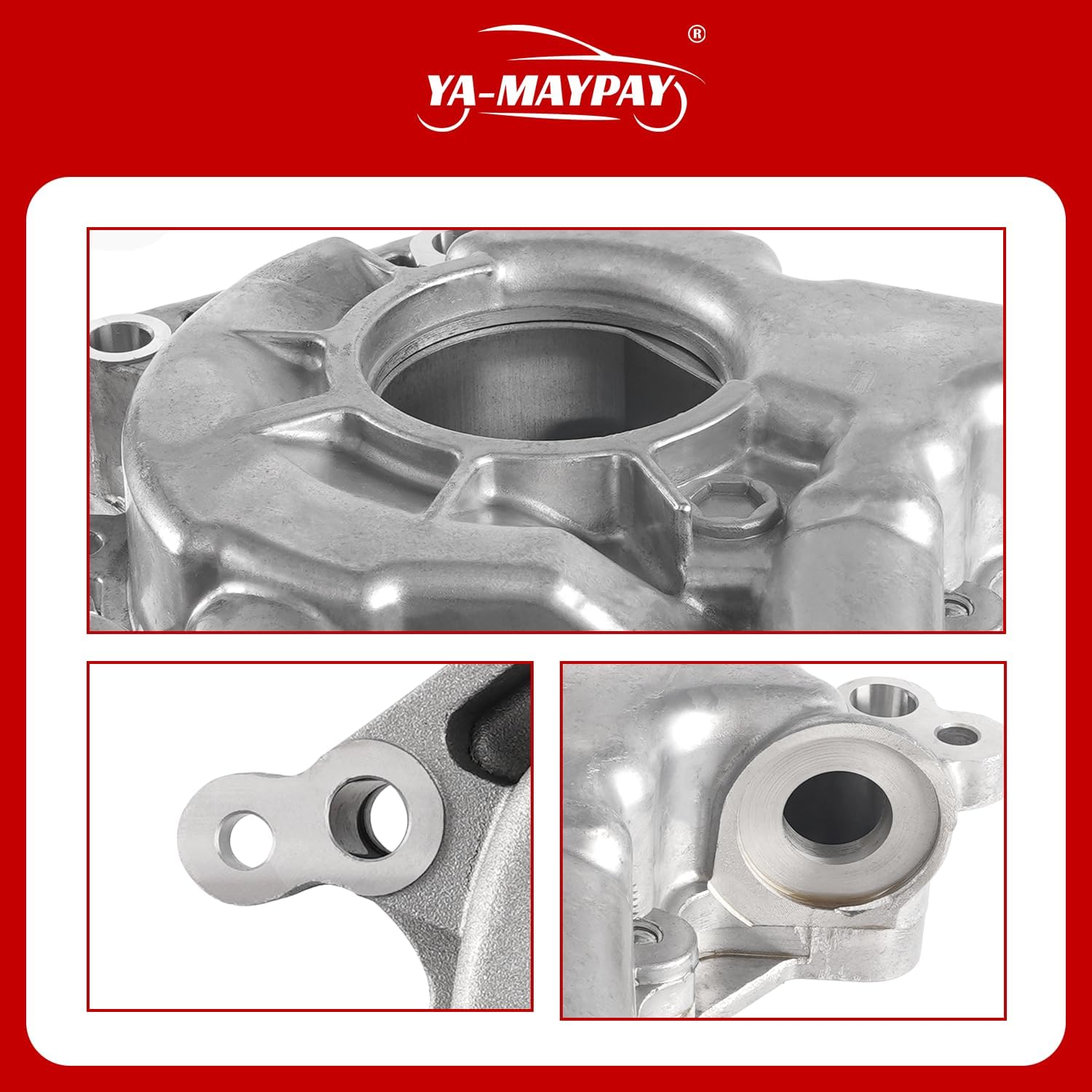 Engine Oil Pump with Accessories Compatible with Infiniti 2003-2008 FX35,2003-2007 G35,I35,JX35,M35,QX4,Murano,Pathfinder,Pathfinder,Quest DOHC VQ35DE V6 3.5L