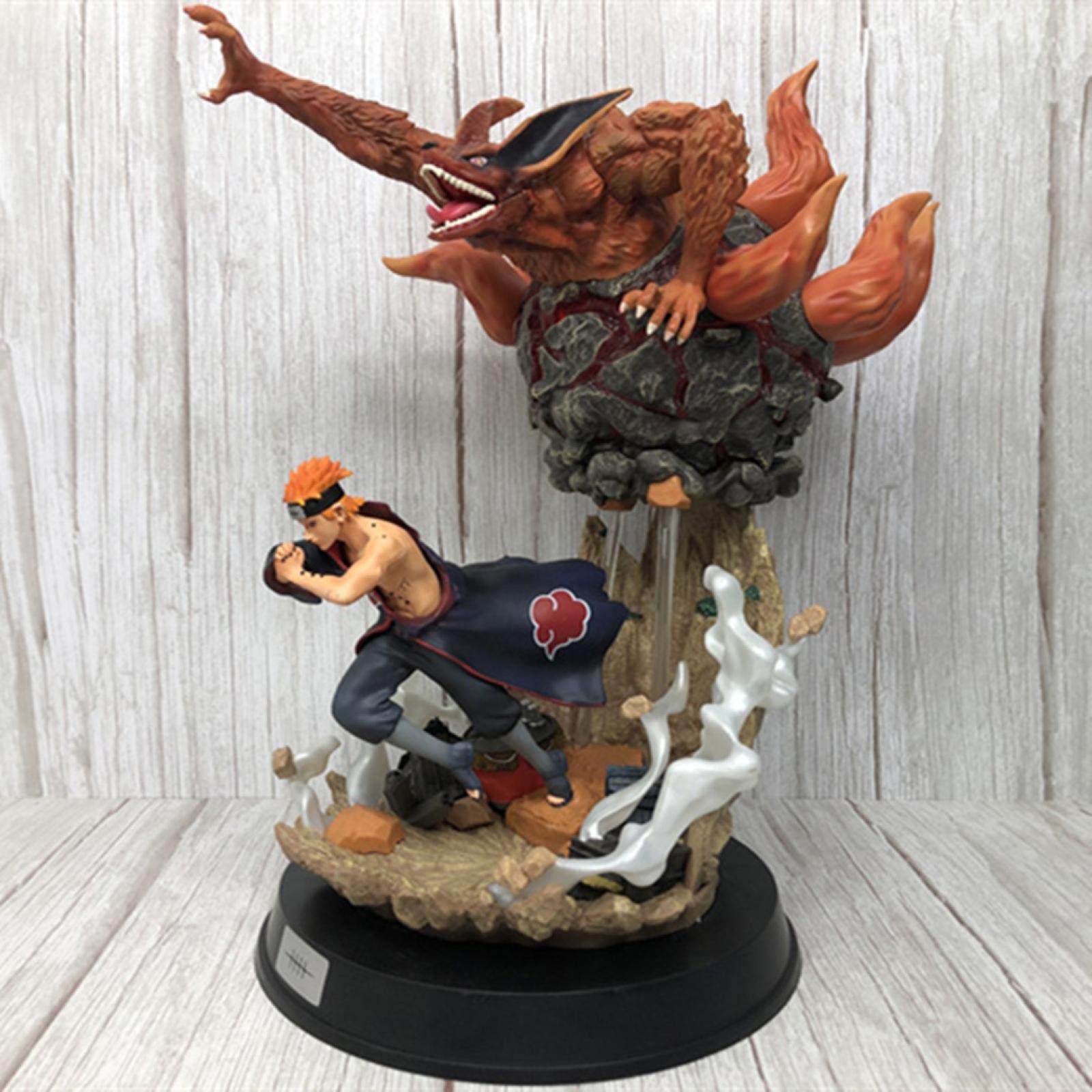Buy Anime Naruto Shippuden Action Figure Kyuubi Kurama Pain With Led ...
