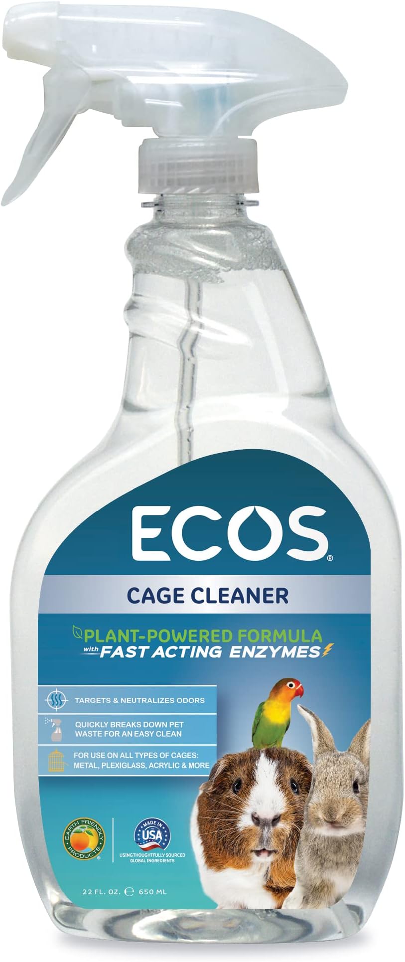 Venus Laboratories BVEPN971812 Earth Friendly Aviary Cage Deodorizer, 22-Ounce