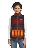 Women's Lightweight Heated Vest with USB-C Rechargeable Battery, Puffer Classic Heating Vest
