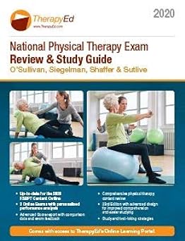 National Physical Therapy Examination Review and Study Guide 2020