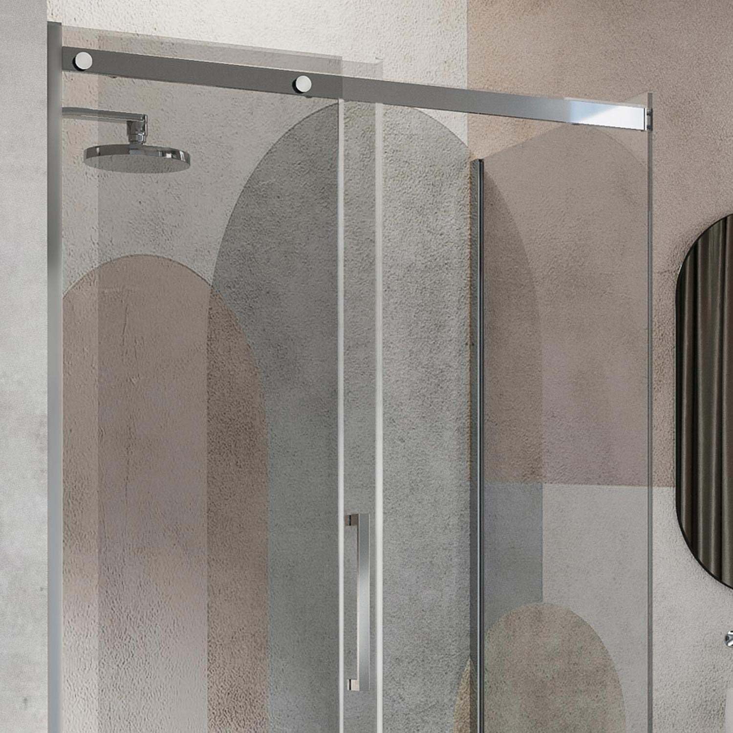 Box Doccia 70x140CM H200 Vetro Trasparente 8mm Versione Destra mod. Prime Duo 1 Anta