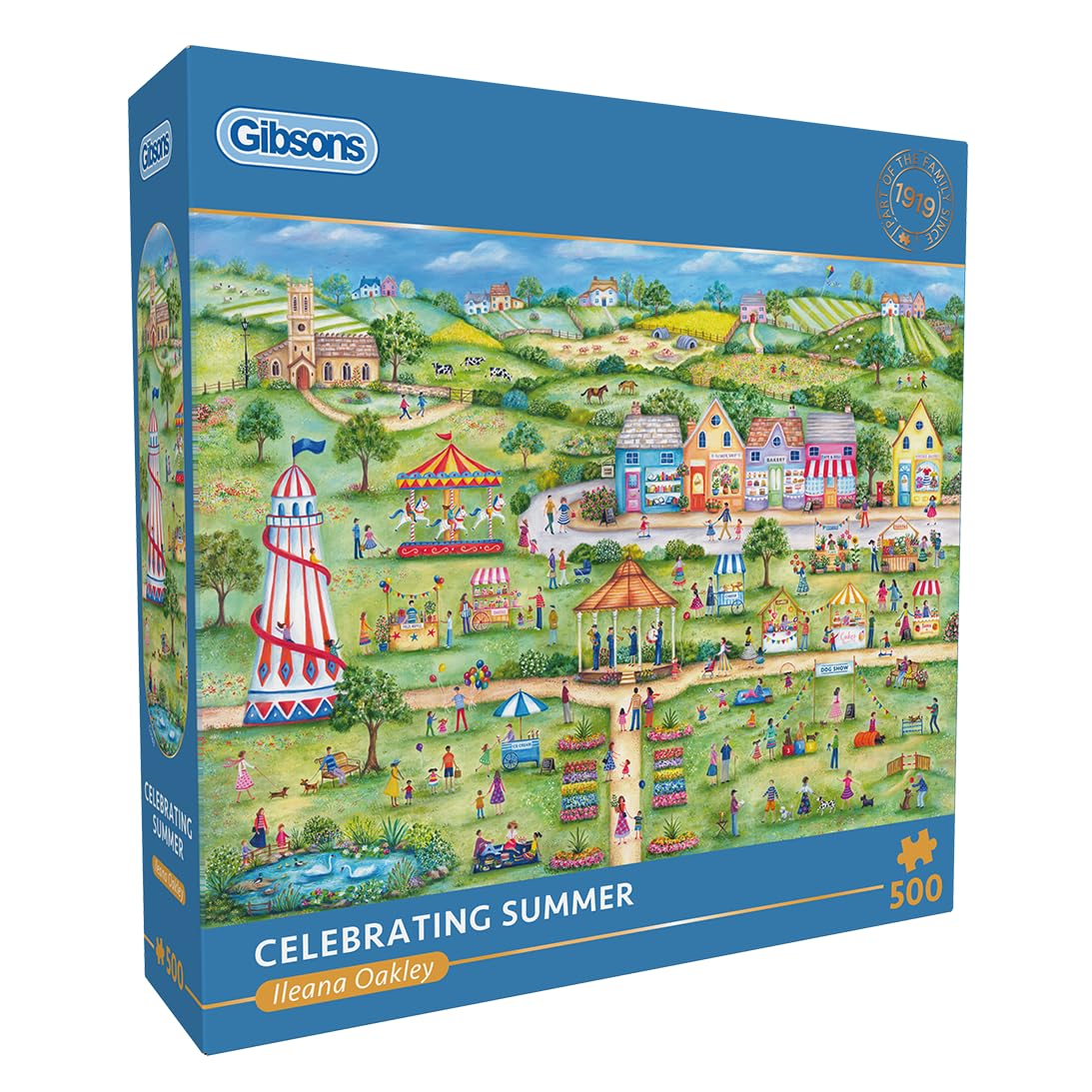 Gibsons Celebrating Summer 500 piece jigsaw puzzle for adults B Corp