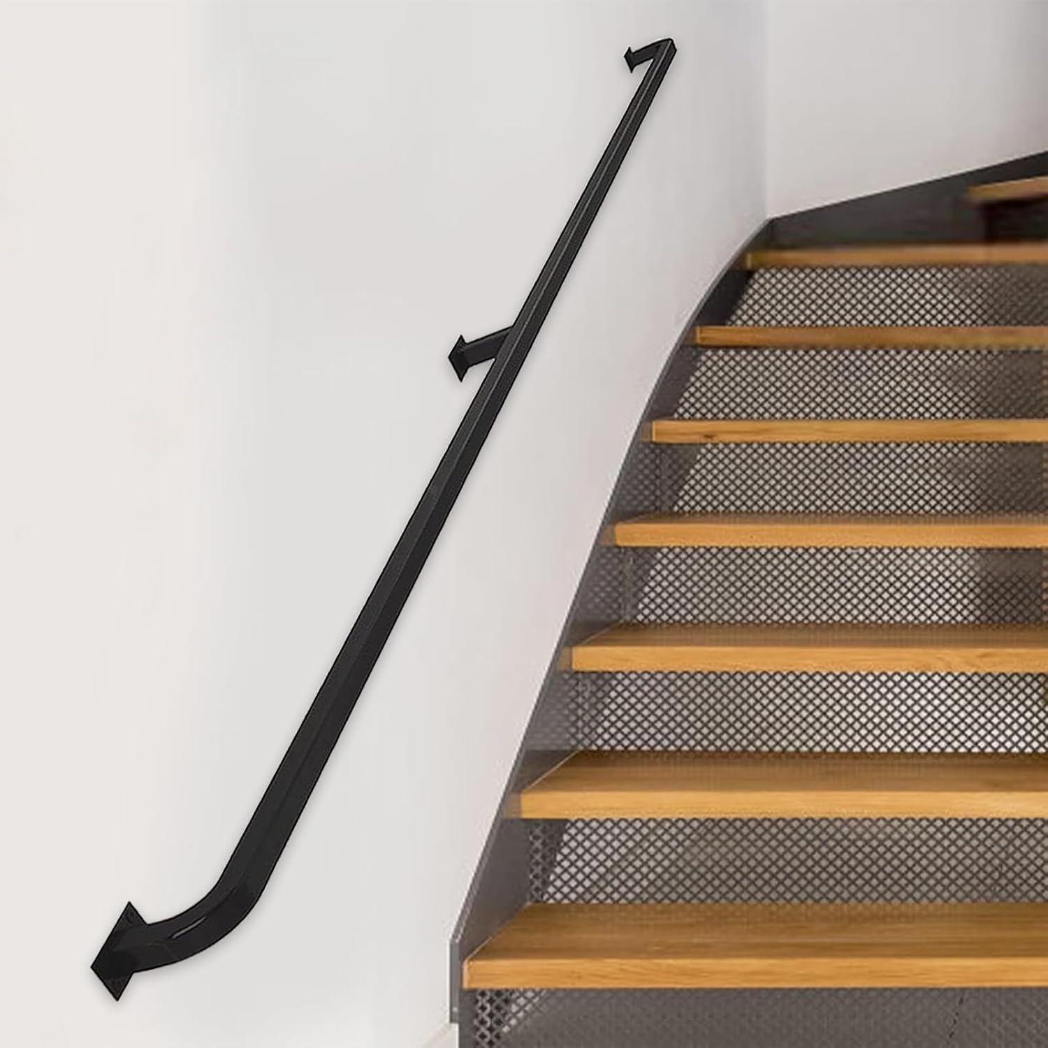 2m High Railing Amazon.com: Staircase Railing Handrail - Complete Kit. Metal Wrought ...