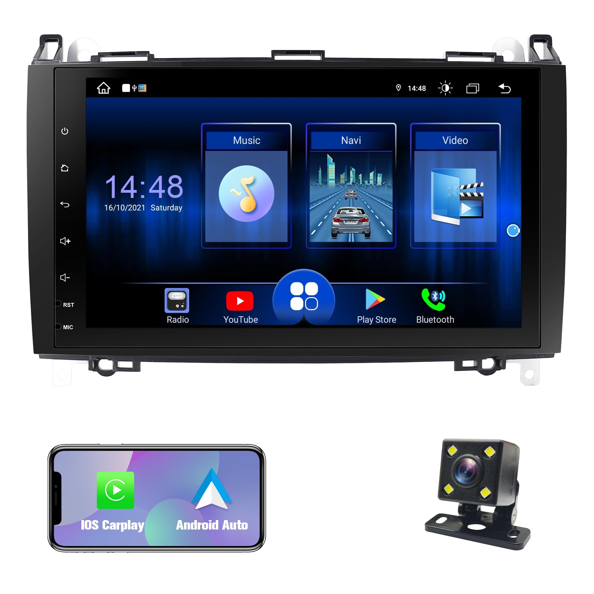 Dsp Car Audio Android Car Player For Benz Sprinter W906 Benz B200 A B Class W169 W245 Viano Vito W639 Car Radio Car Audio Gps Stereo Monitor Screen Auto All In One