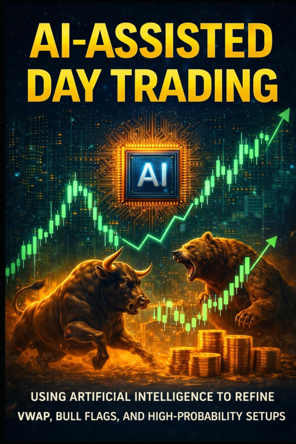 AI-Assisted Day Trading-: How Day Traders Use Artificial Intelligence to Compete With Algorithms, Refine Entries, and Execute High-Probability Trades With Institutional-Level Precision