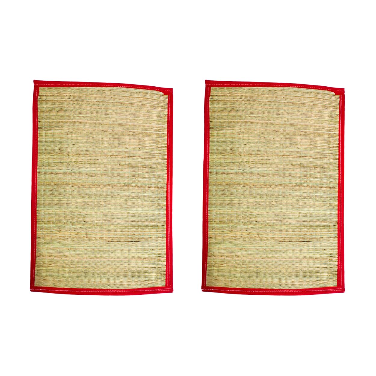 HIMAVAT korai Grass mat,korai pai, Baby Sleeping mats for Home mats- chatai mats for Kids | Home Pooja Aasan 24 inch x 12 inch (2 ft x 1ft) –Natural- Design for Baby Pack of (2) (B0CQT8G794) Amazon Price History, Amazon Price Tracker