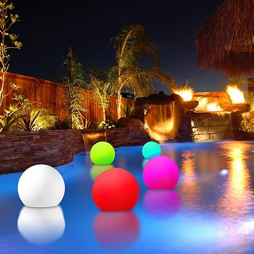 Miniatura 2 de Modern Home Esfera LED flotante de lujo con control remoto infrarrojo (12")