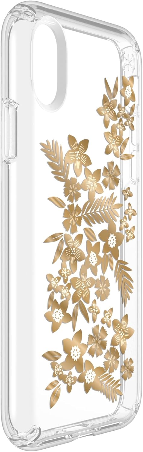50% Off Discount Speck iPhone X Presidio Clear + Print Case, IMPACTIUM 8-Foot Drop Protected iPhone Case that Resists UV Yellowing, Shimmer Floral Up To 50% OFF Speck iPhone X Presidio Clear + Print Case, IMPACTIUM 8-Foot Drop Protected iPhone Case that Resists UV Yellowing, Shimmer Floral