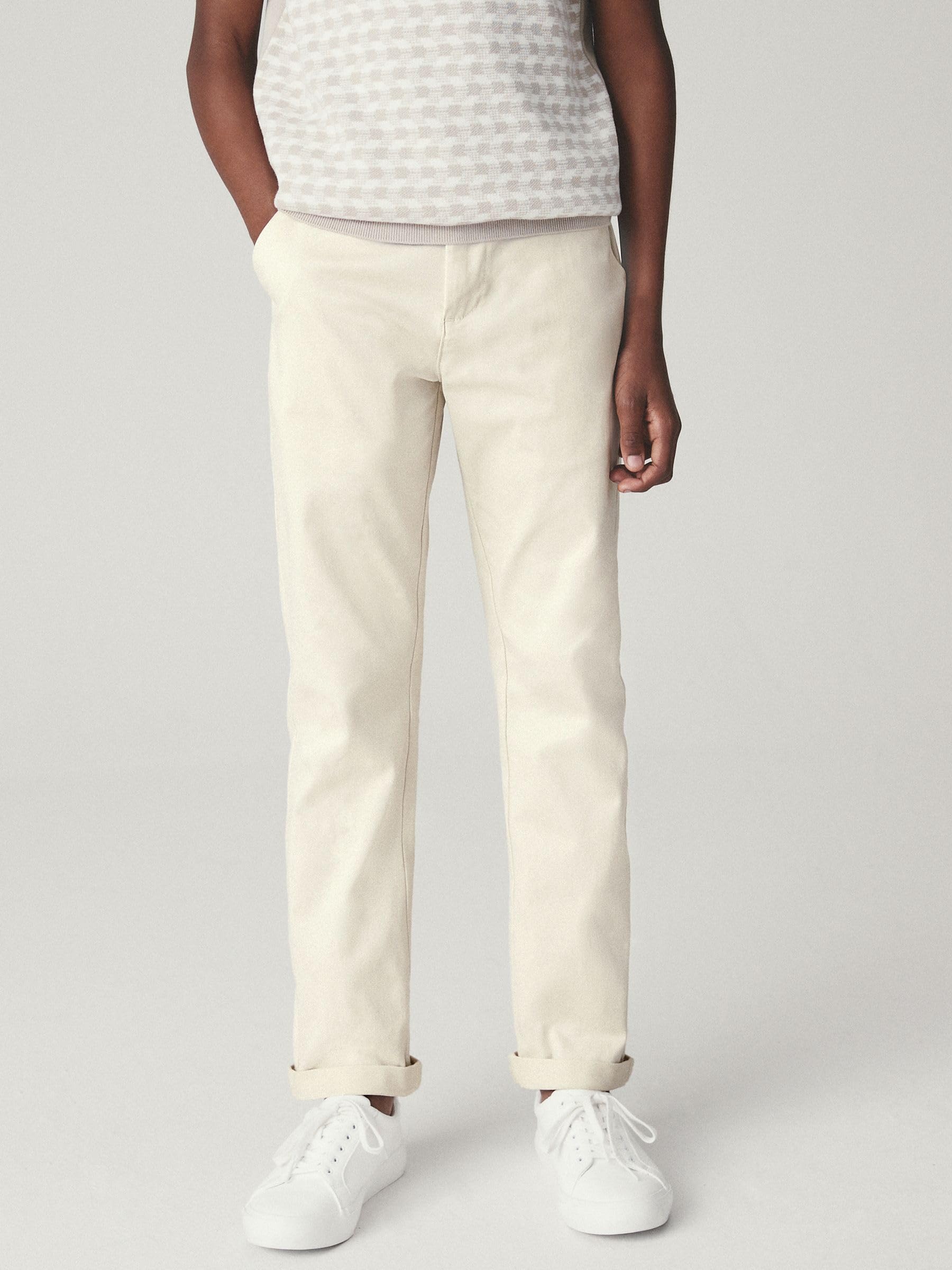 NEXT Ragazzo Pantaloni Chino Elasticizzati - vestibilità Regular