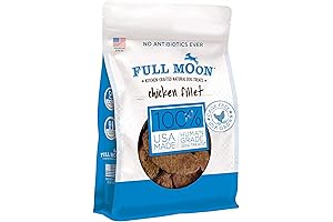 Full Moon Chicken Fillet: Organic Dog Treats Made in America
