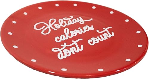 Miniatura 7 de Stephanie Imports Placa decorativa de cerámica con forma de autobús navideño de 10.0 in