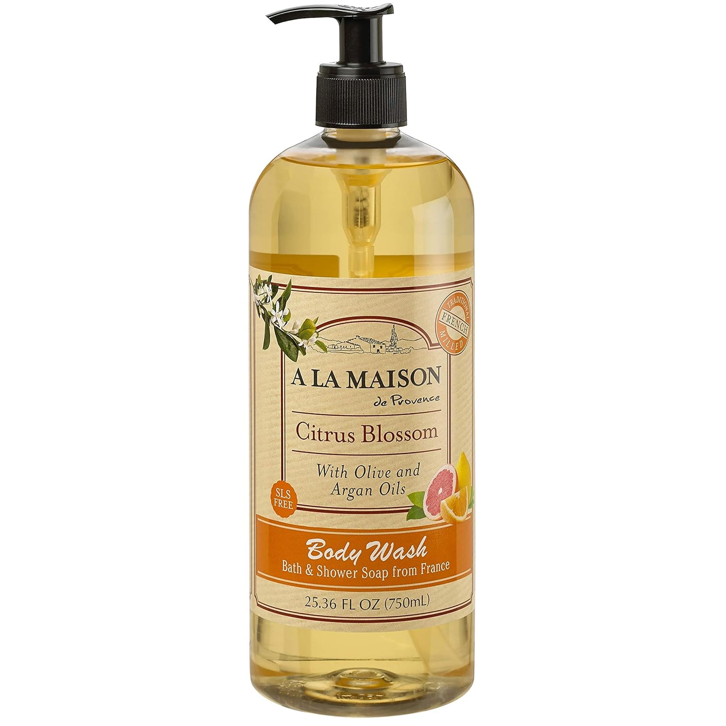 A LA MAISON Body Wash, Citrus Blossom, 25.36 Fluid Ounce