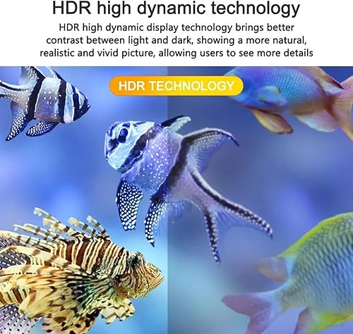 Miniatura 4 de Mini proyector 1080P FHD para el hogar, proyector portátil LED proyector de video proyector al aire libre compatible con Android iOS TV Stick HDMI