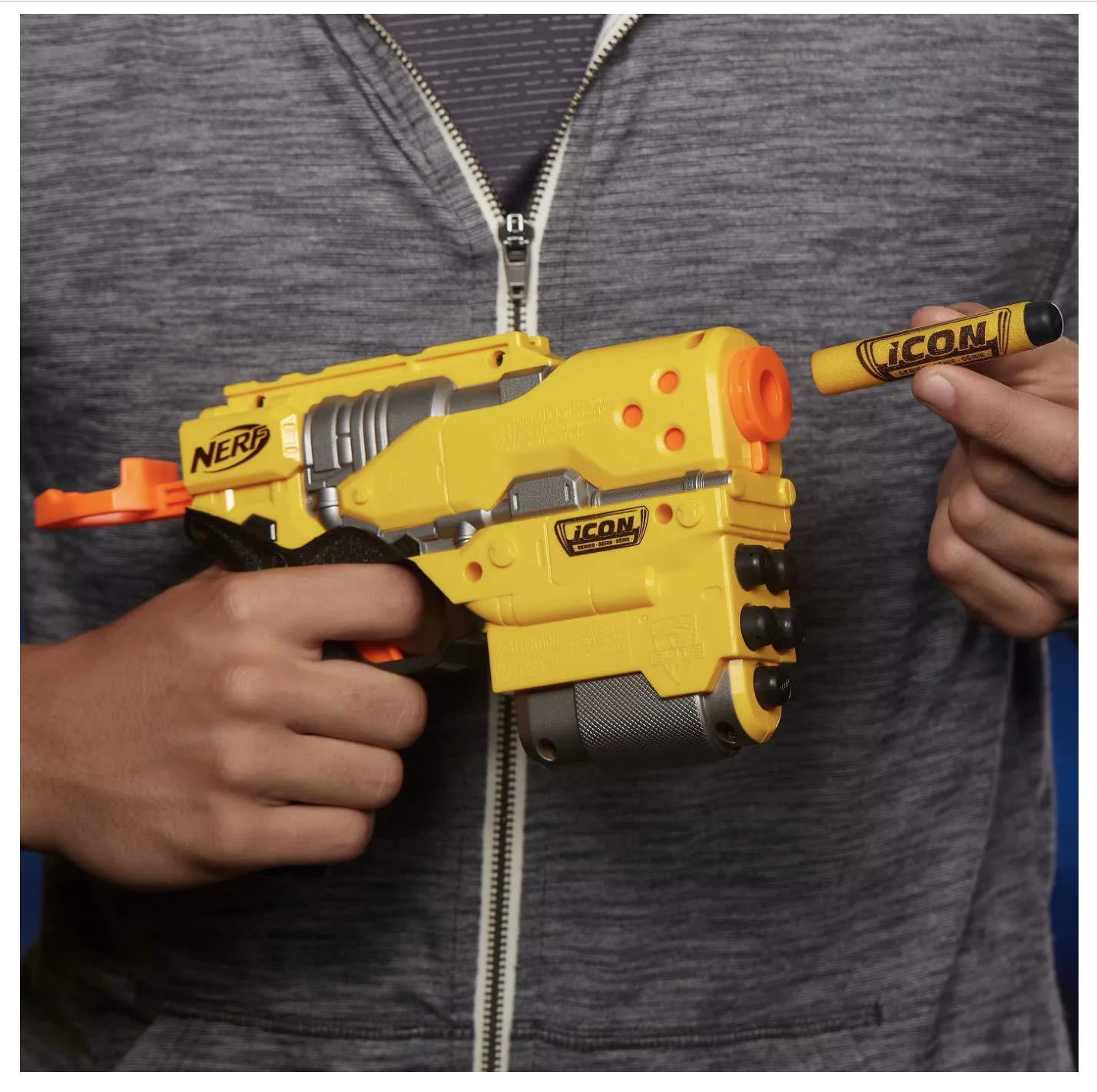 NERF Exclusive Edition ICON Series Element EX 6 Blaster : Amazon