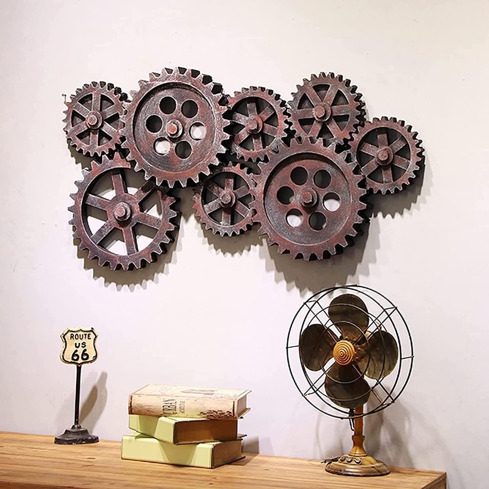 Rack Per Abbigliamento Da Parete In Tubo Industriale, Supporto - Foto 12