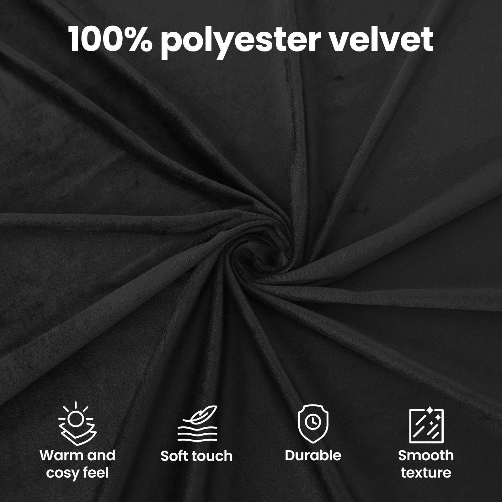 vidaXL Sofá con Almacenamiento Negro 172 x 78 x 87 cm Poliéster