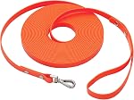 6ft Long Dog Training Leash Waterproof PVC Dog Leashes Great for Large Medium Small Outdoor Dog Training Lead(Rosered