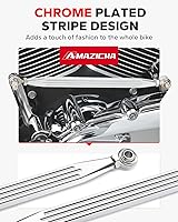 Vista 4 de Amazicha Palanca de cambios cromada compatible para Harley Davidson Softail Dyna Road King Electra Glide Street Glide Touring 1980-2024