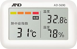 A&D 携帯型 熱中症計 みはりん坊ジュニア AD-5690