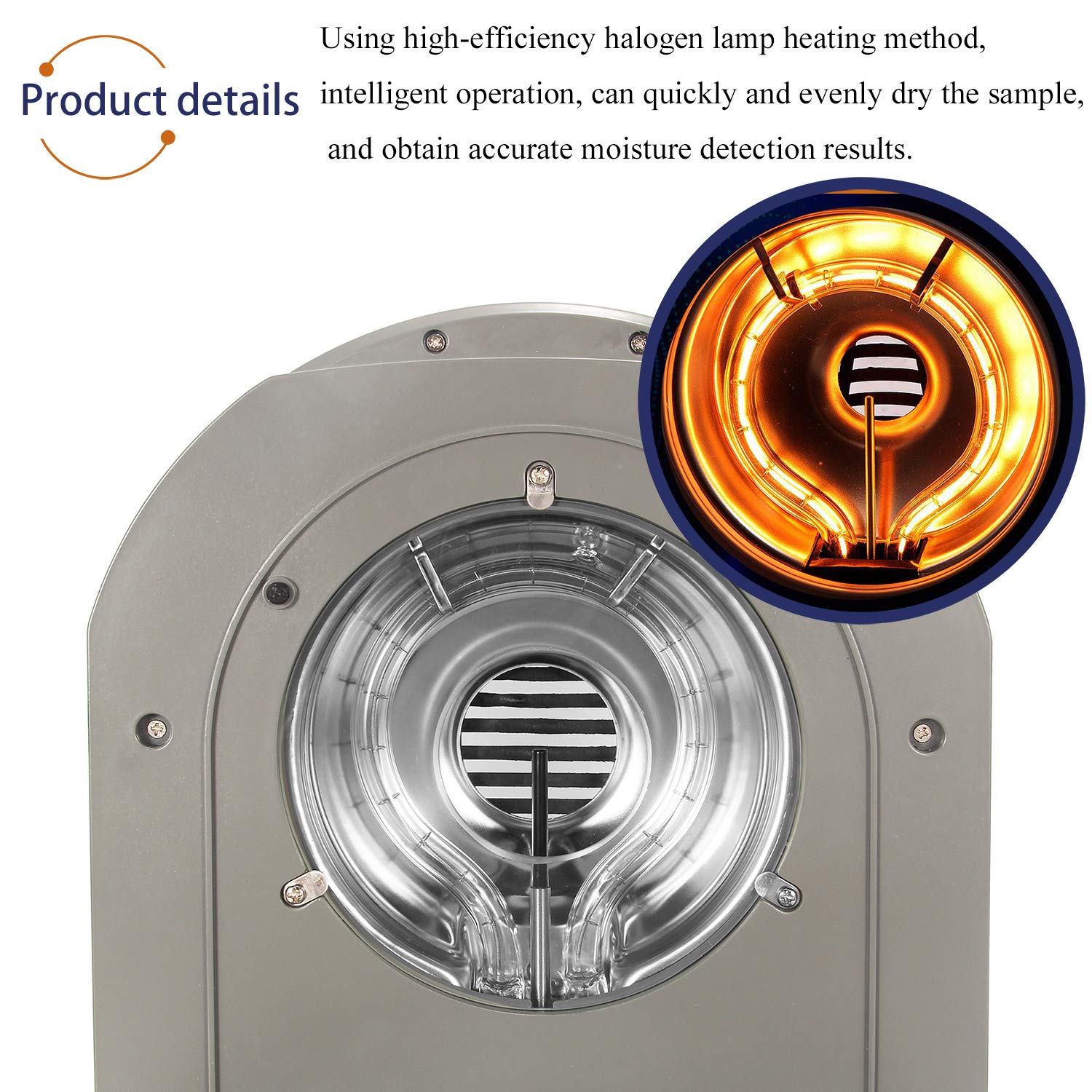 Bеѕt Cуbеr Mоndау 🔥 NEWTRY Halogen Heating Moisture Analyzer Meter/Tester 10g / readability: 10mg(110V)