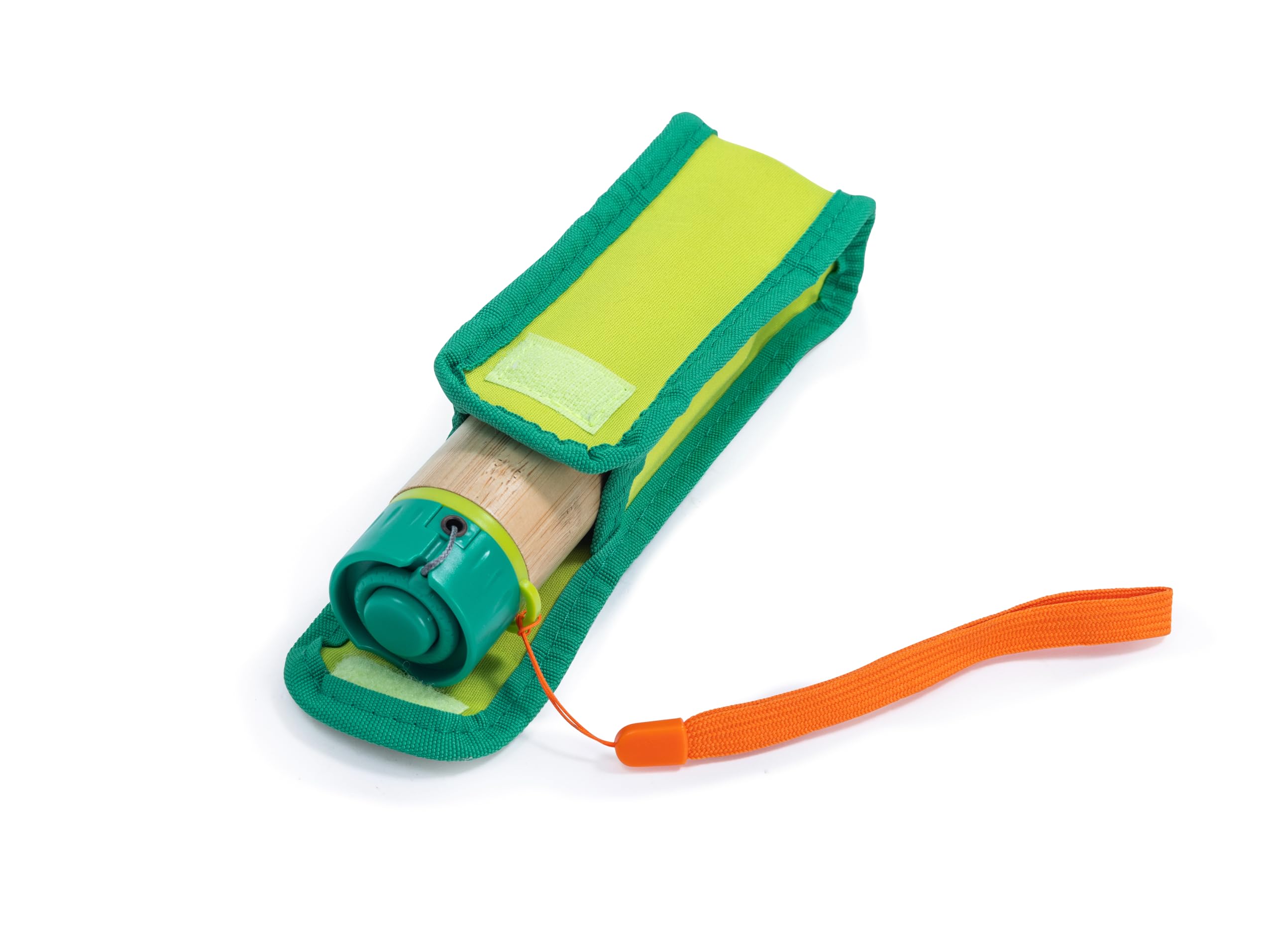 Hape Nature Fun - Torcia alimentata a mano: genera energia pulita tirando l’anello - Pila in bambù e bioplastica 4+ senza batterie