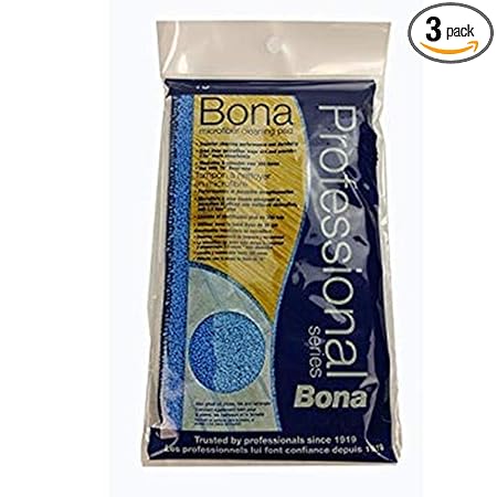 Save On 3 Pack: 3 Pack Bona Pro Series Ax0003443 18-Inch Microfiber Cleaning Pa