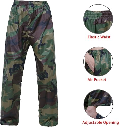 Miniatura 4 de RainRider Trajes de lluvia de seguridad chaqueta de lluvia con pantalones de alta visibilidad reflectante equipo de lluvia