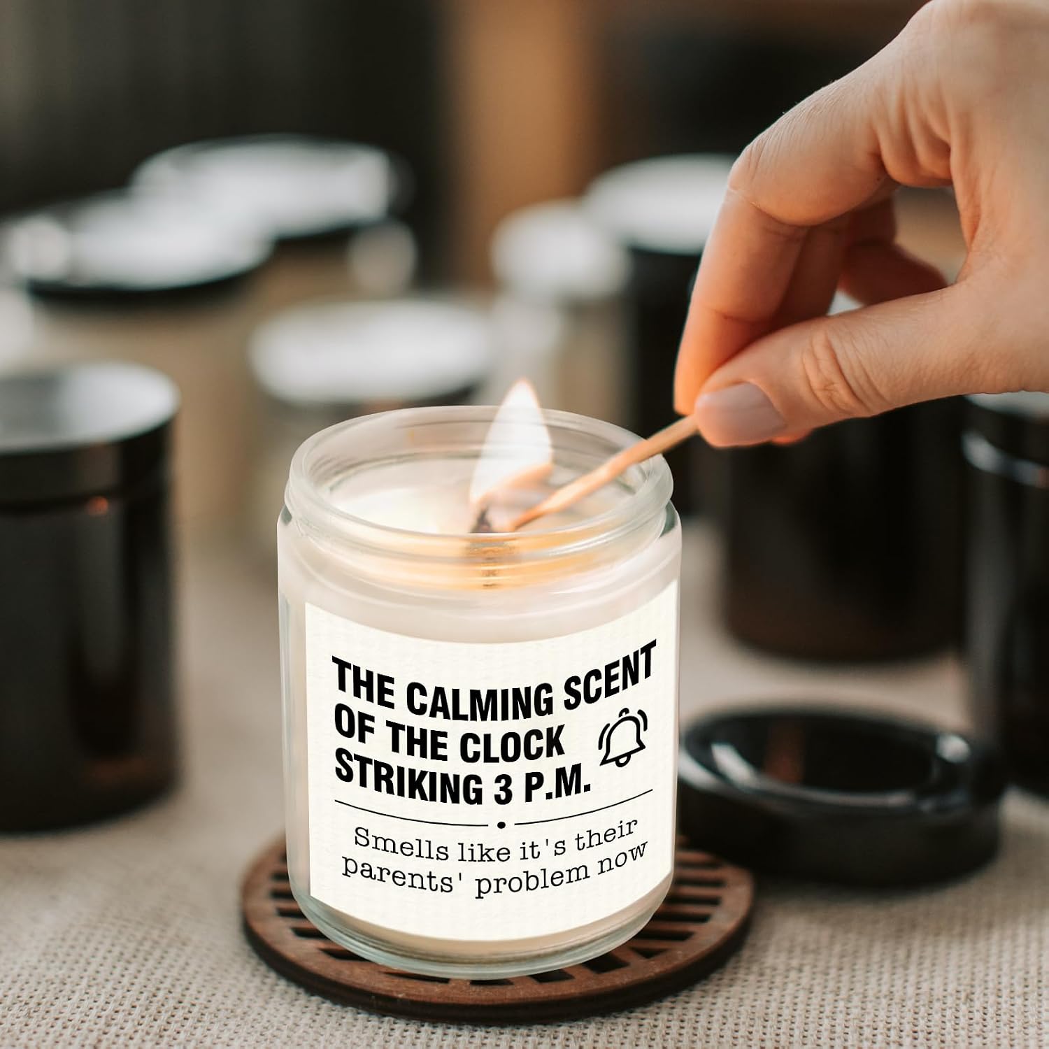 Niyewsor Teacher Gifts, Funny Teacher Candle, Teacher Appreciation Gifts