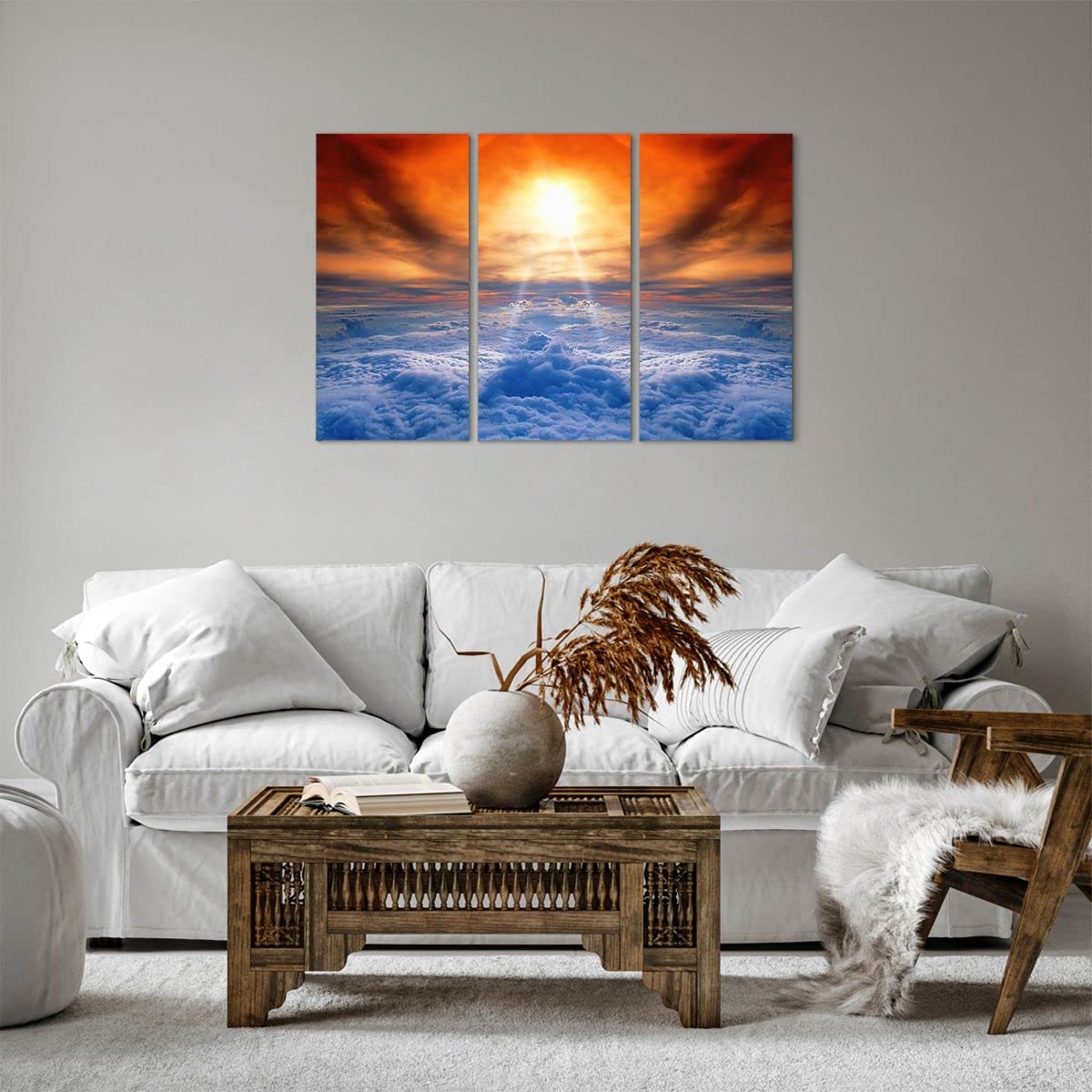 Moderno Quadro su Tela 105x70 cm Stampe da Parete Paesaggi Natura - 0343