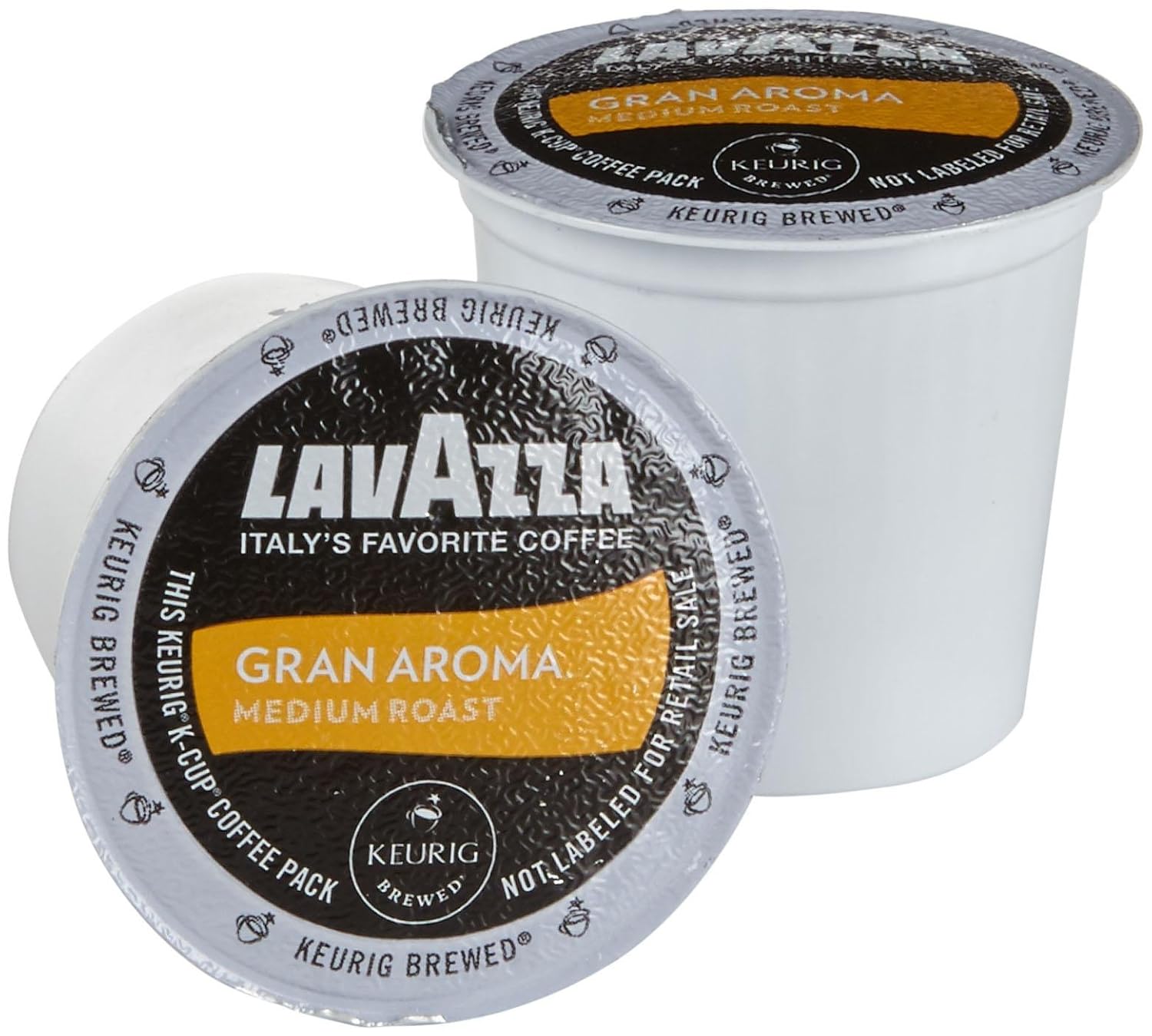 Lavazza SingleServe Coffee KCups for Keurig Brewer, Gran Aroma, 40 Count (Pack of 4)