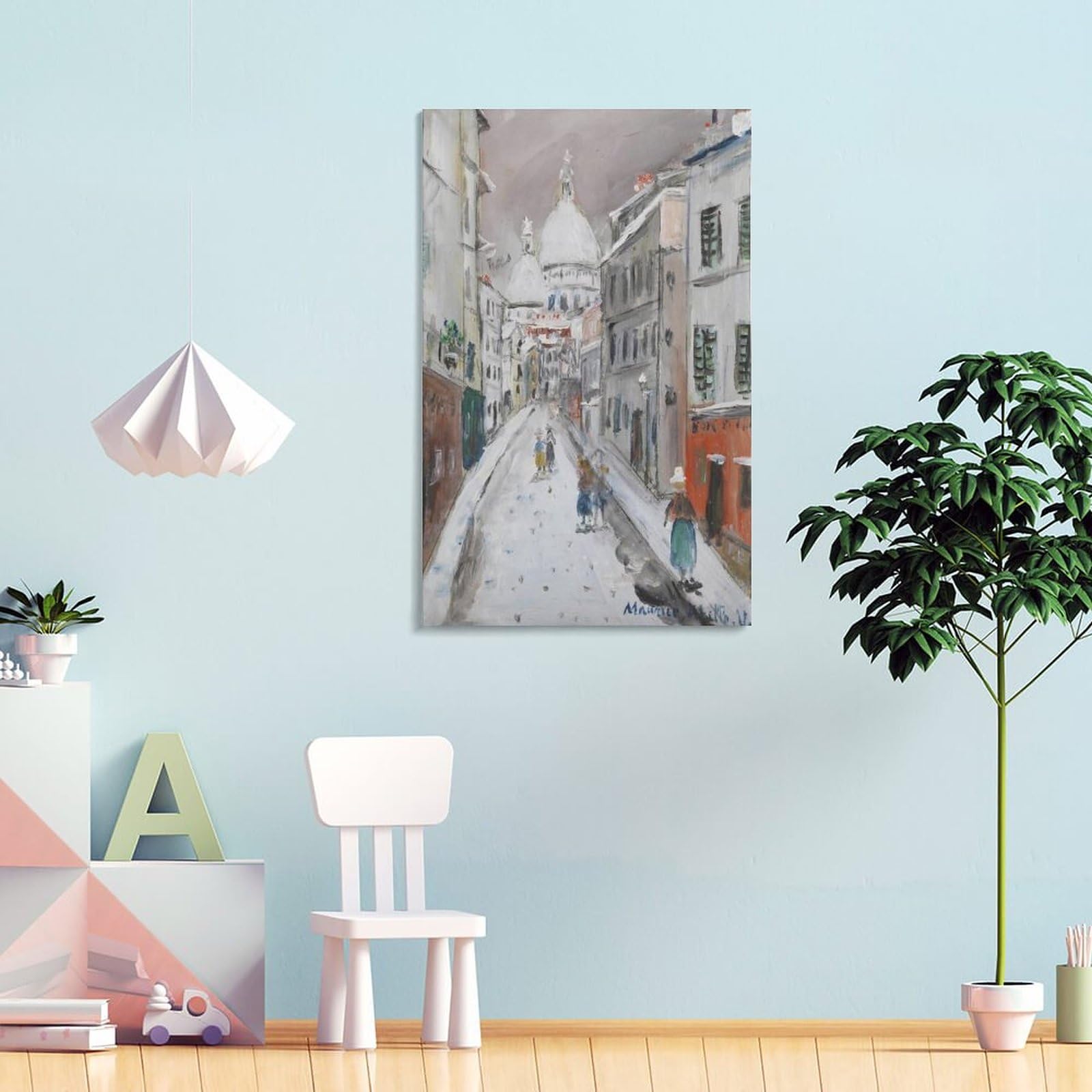 Utrillo、PARIS、希少画集画、新品額装付 Utrillo、PARIS、希少画集画、新品額装付 - メルカリ