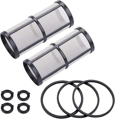 Miniatura 7 de Filtro de manguera de jardín para lavadora a presión de agua de entrada, filtro en línea para sedimentos, pantalla de malla 40, kit de pantalla