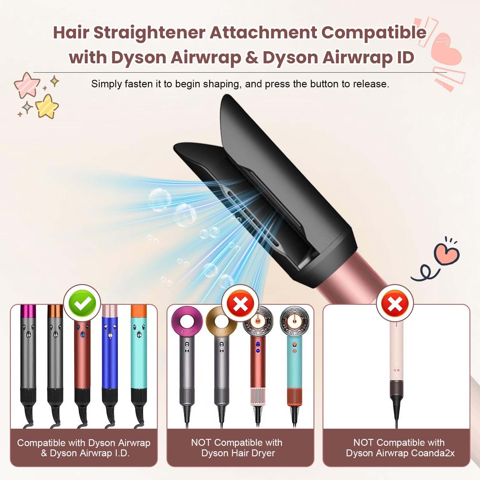 Dyson HS01 ヘアスタイリングツール Amazon.co.jp: DrFlito ヘア スムーズ アタッチメント ダイソン