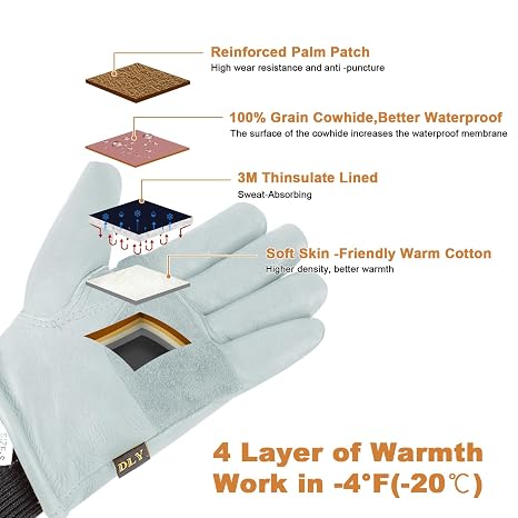 DLY Heavy Duty Work Gloves