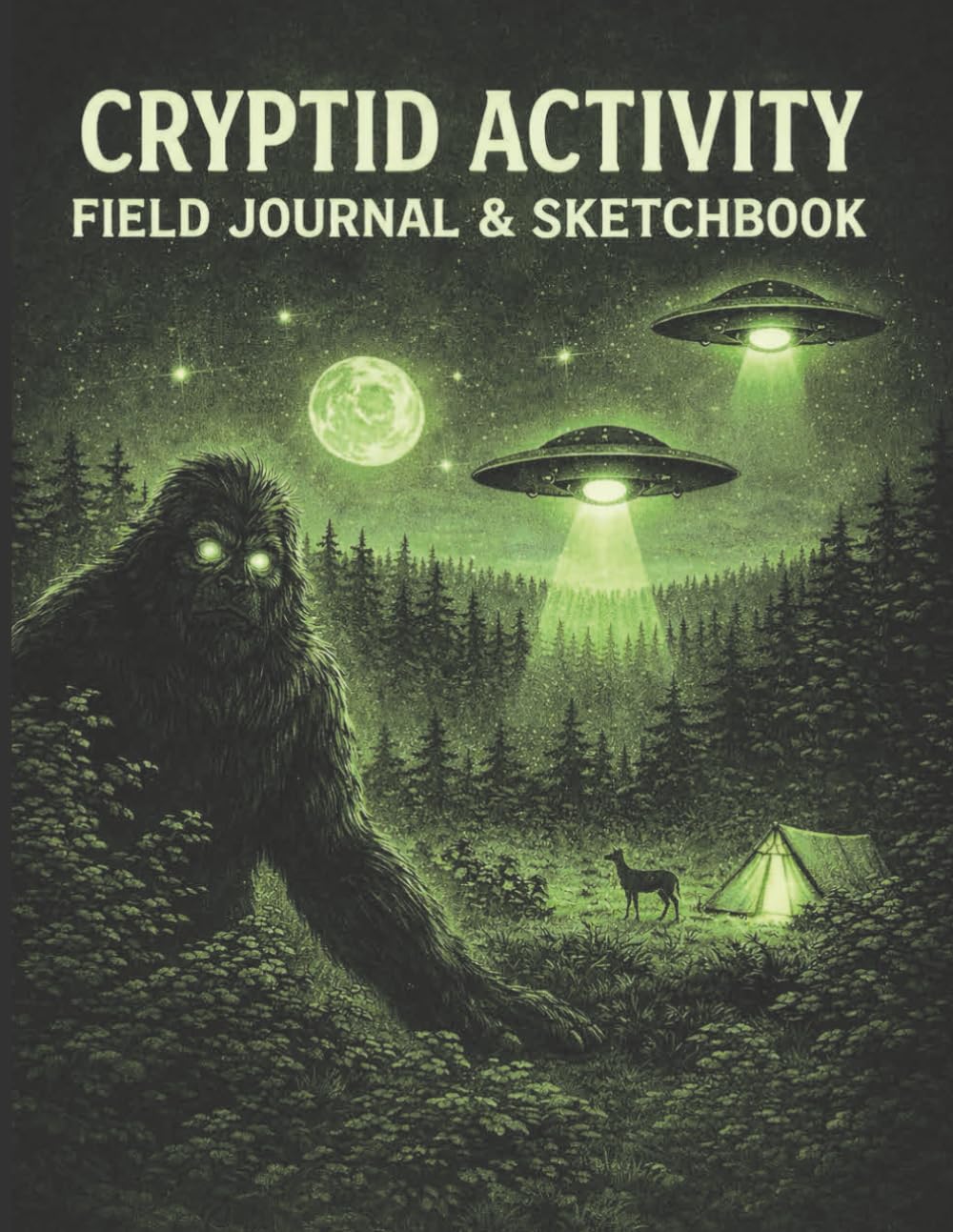 Cryptid Activity Field Journal & Sketchbook
