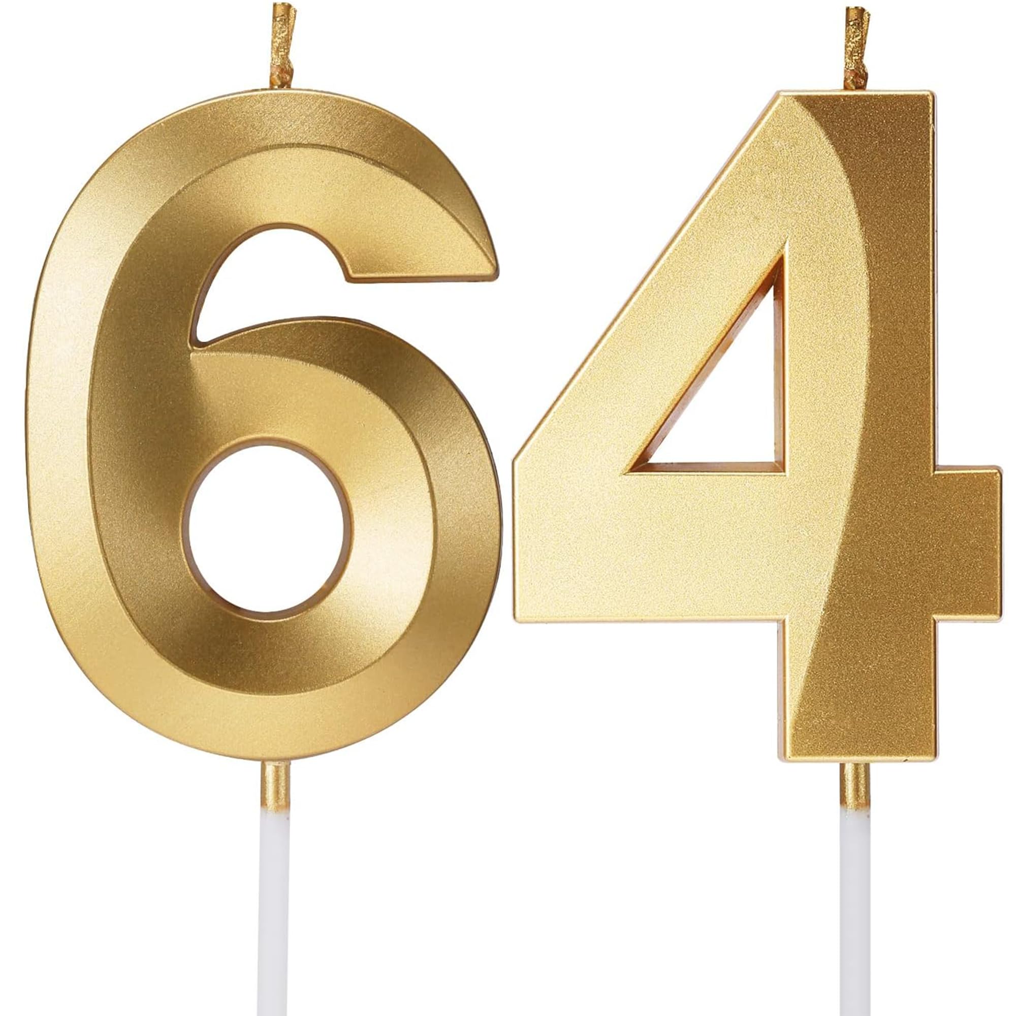 Birthday Candles Number Candles Age Year for Cakes Happy Birthday 3D Designed Wedding Anniversary Party Cake Topper Decorations